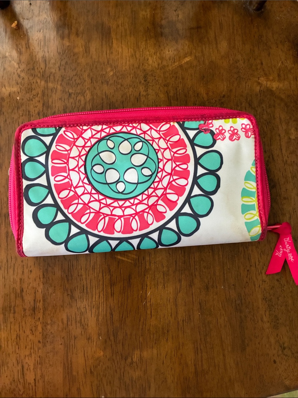 Thirty-One Save Your Way Coupon Clutch Wallet GUC